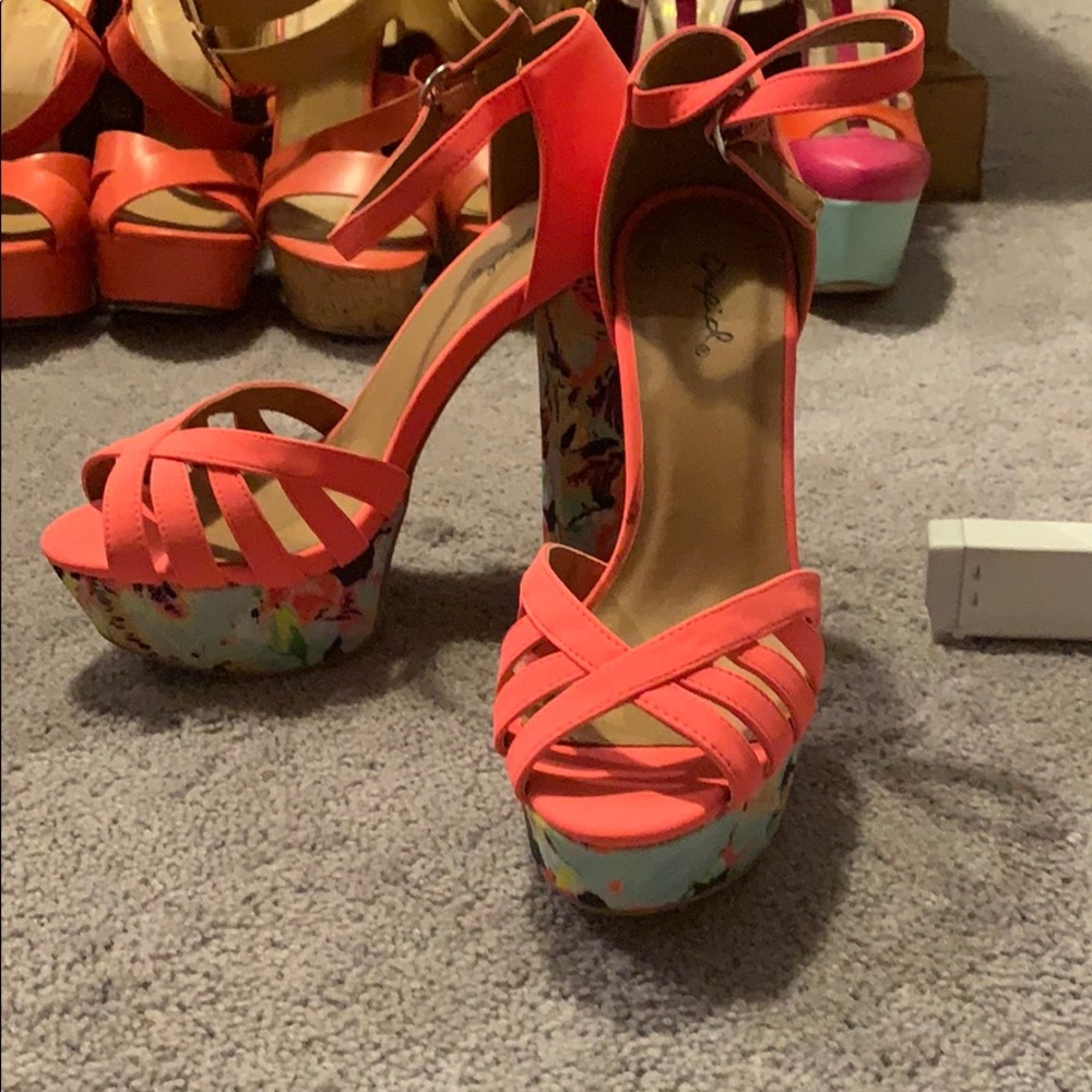 Never worn heels